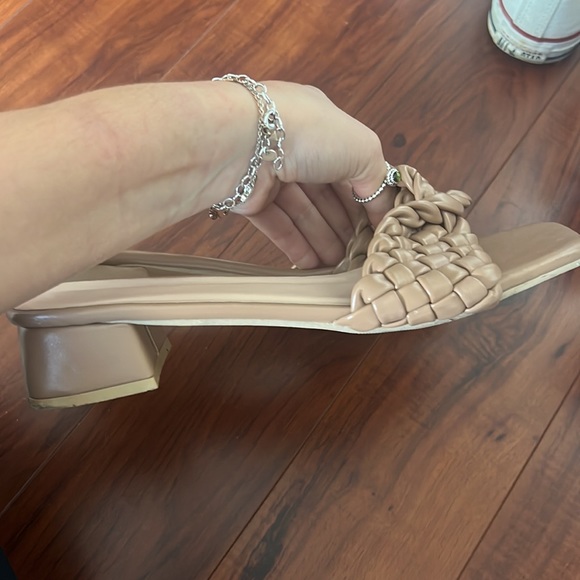 Nude Heel Sandals - Picture 2 of 2